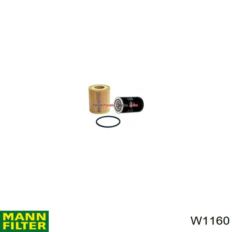 Масляный фильтр W1160 Mann-Filter