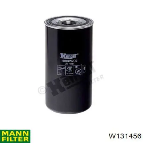W131456 Mann-Filter масляный фильтр