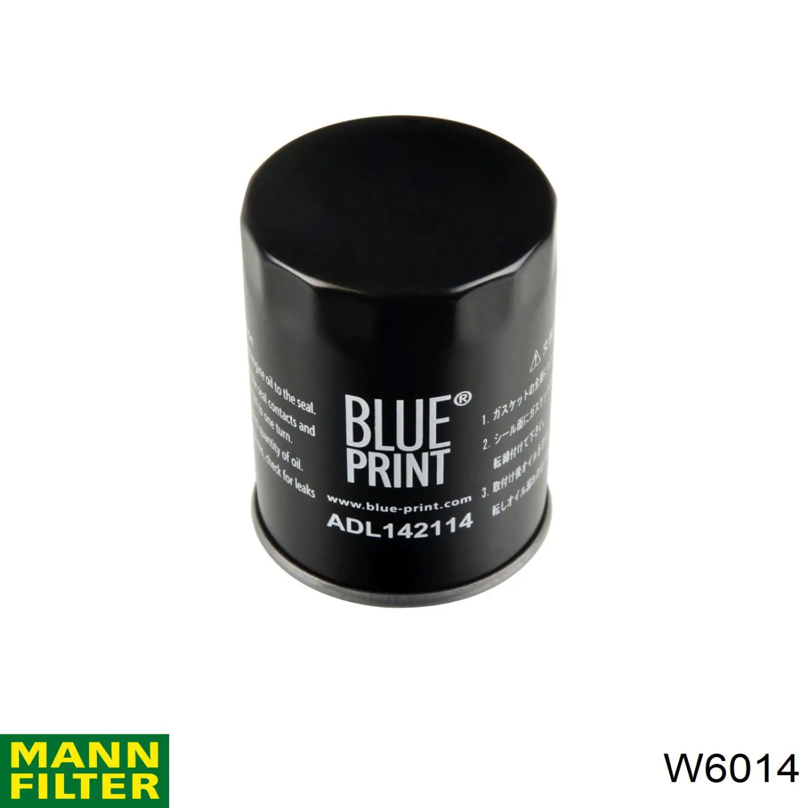 Фильтр масла Mann-Filter W6014