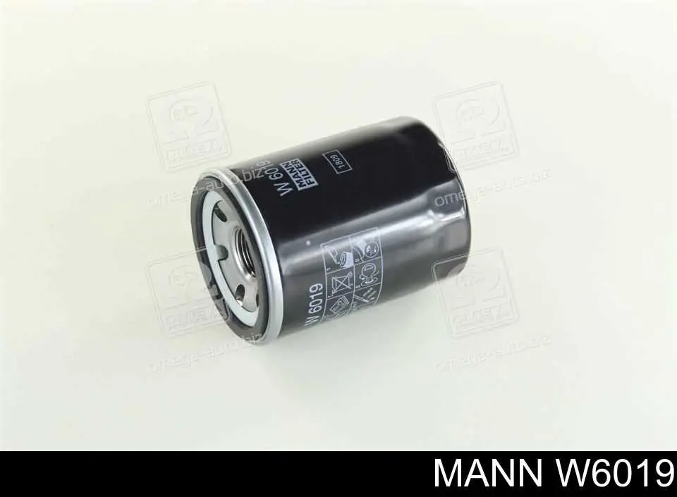 W6019 Mann-Filter filtro de óleo