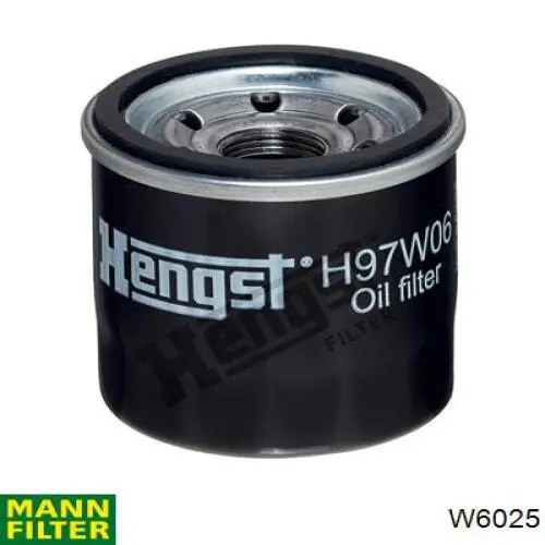 Filtro de aceite W6025 Mann-Filter