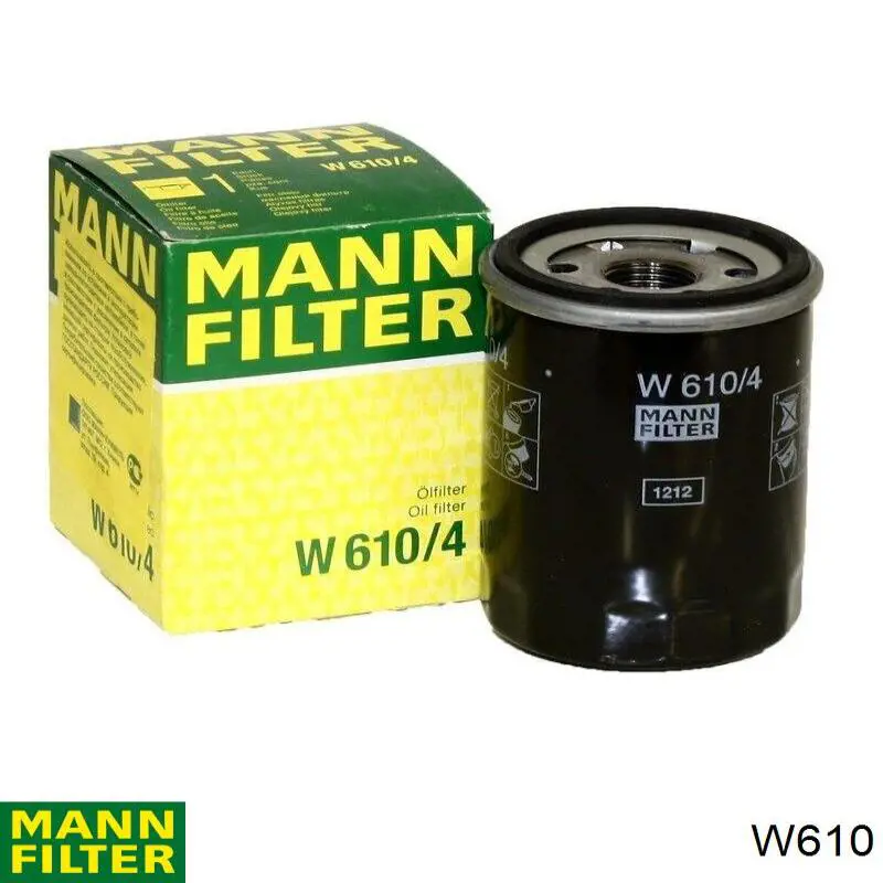 W610 Mann-Filter масляный фильтр