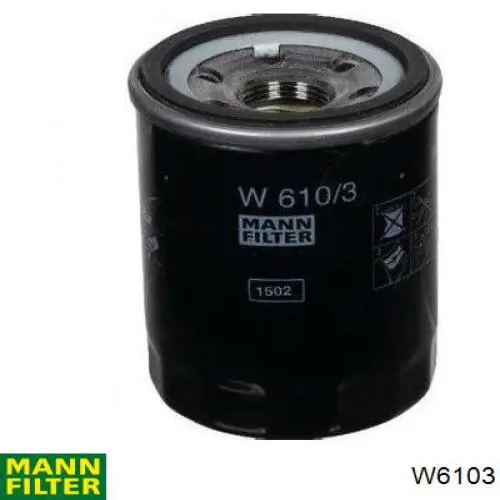 Фильтр очистки масла центробежный Mann-Filter W6103 цена, от 6.49 USD