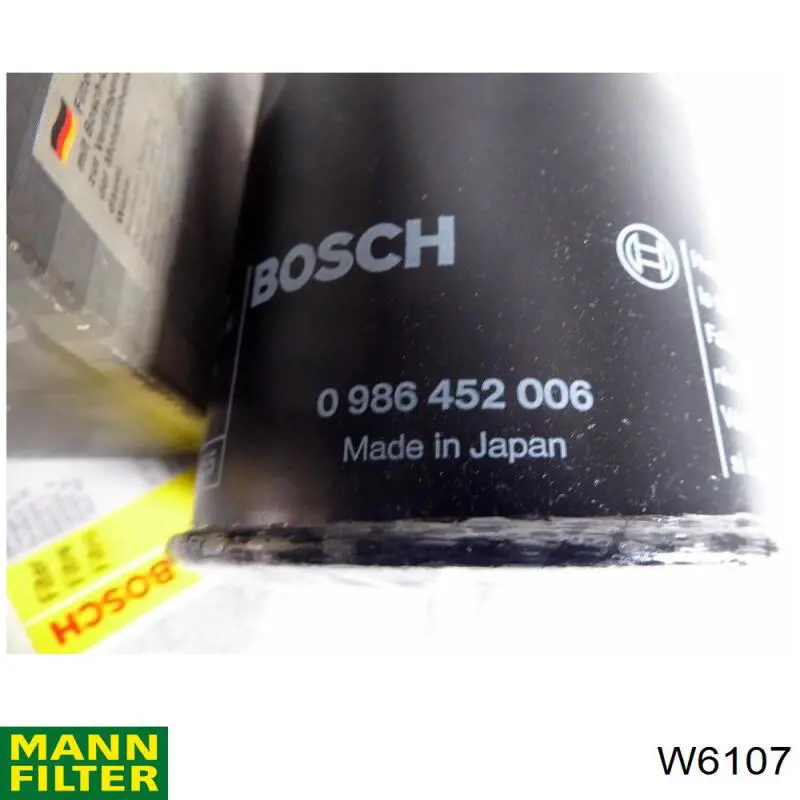 Фильтр очистки масла центробежный Mann-Filter W6107 цена, от 6.39 USD