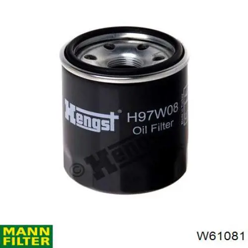 Купить W61081 Mann-Filter Фильтр центробежный очистки масла