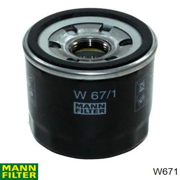 Масляный фильтр W671 Mann-Filter
