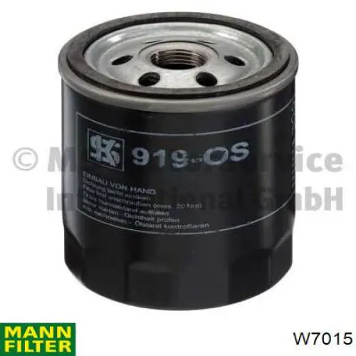 Масляный фильтр W7015 Mann-Filter