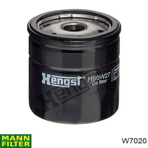W7020 Mann-Filter масляный фильтр