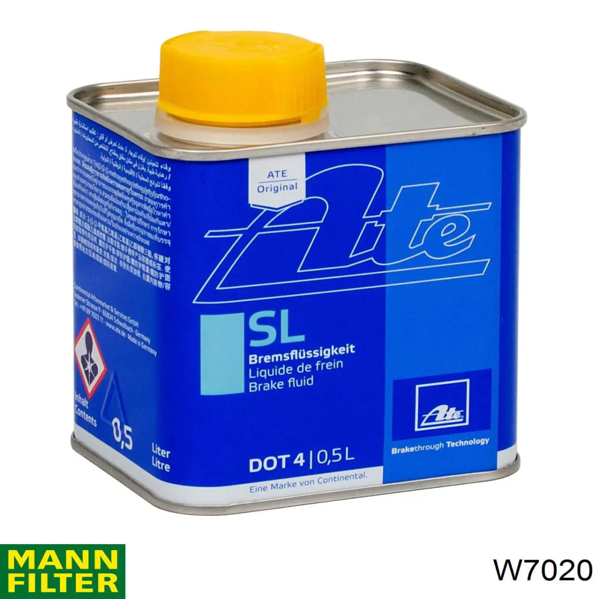 Купить W7020 Mann-Filter Фильтр центробежный очистки масла