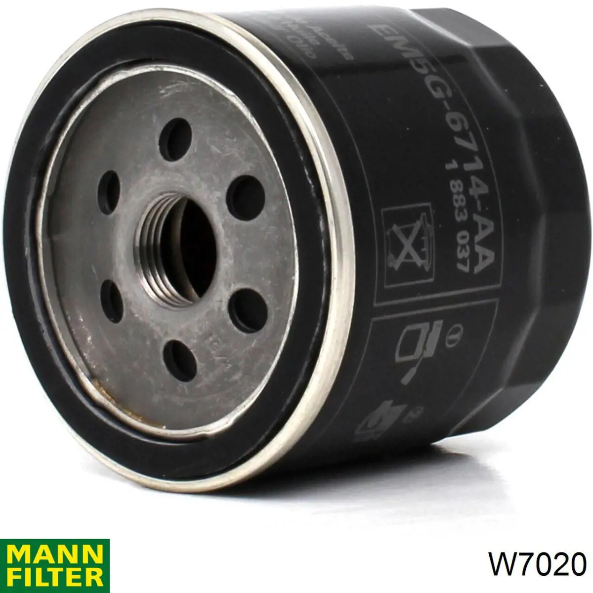 Фильтр масла Mann-Filter W7020