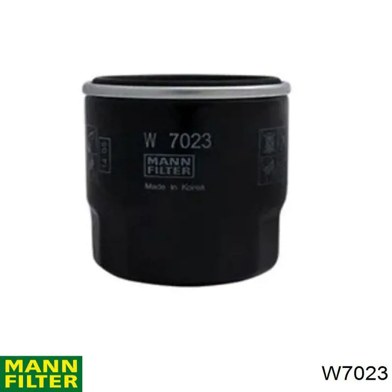 Filtro de aceite W7023 Mann-Filter