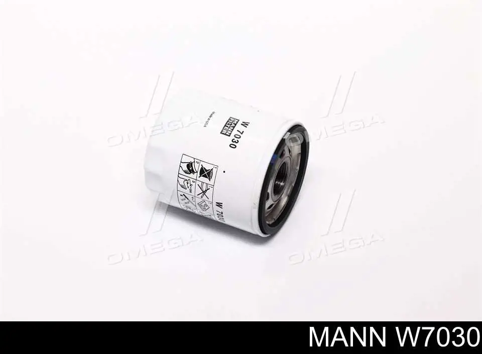W7030 Mann-Filter filtro de óleo