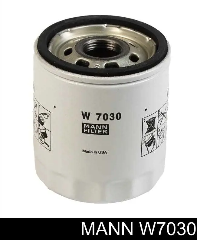 Фильтр очистки масла центробежный Mann-Filter W7030 цена, от 10.85 USD