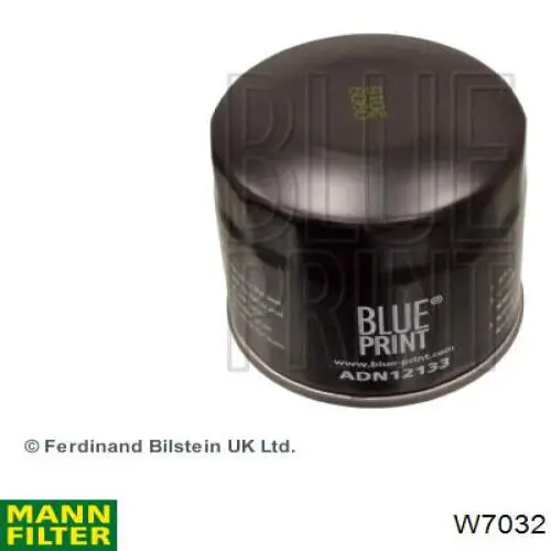 Купить W7032 Mann-Filter Фильтр центробежный очистки масла