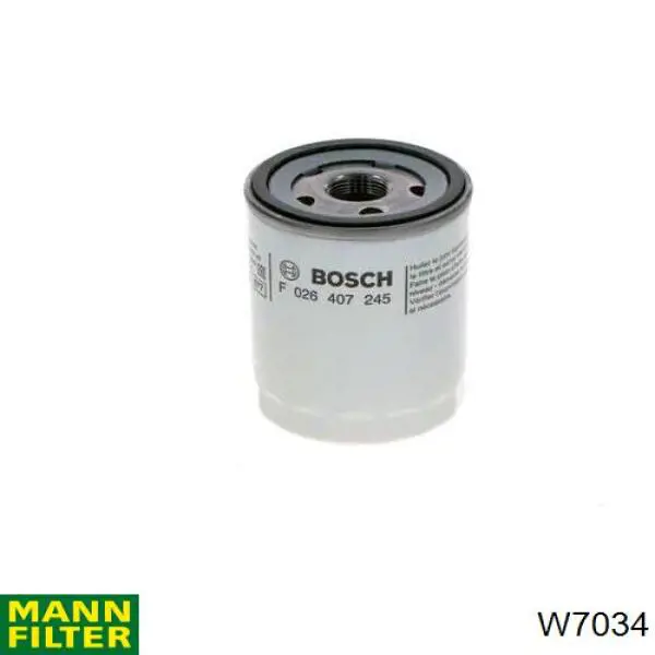 Фильтр очистки масла центробежный Mann-Filter W7034 цена, от 10.80 USD
