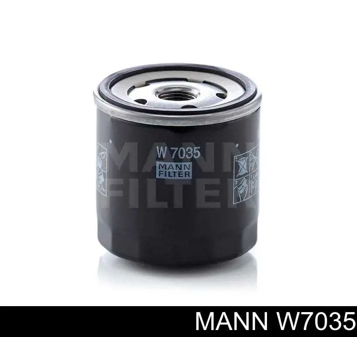 W7035 Mann-Filter filtro de óleo