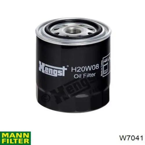 Filtro de aceite W7041 Mann-Filter