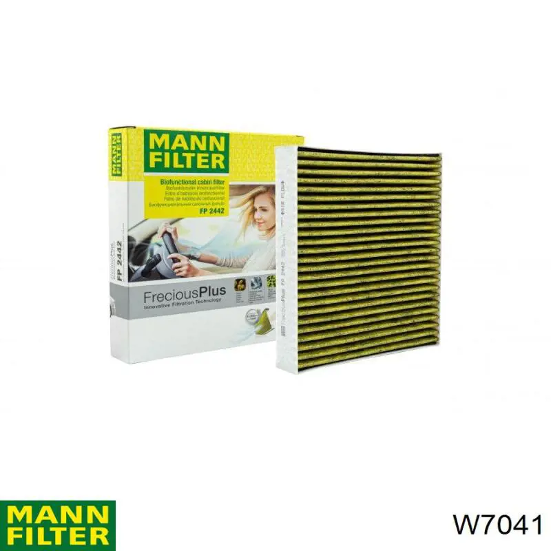 Фильтр очистки масла центробежный Mann-Filter W7041 цена, от 6.33 USD