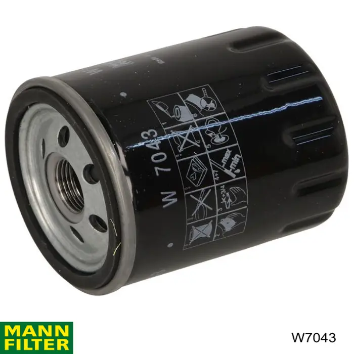 W7043 Mann-Filter масляный фильтр