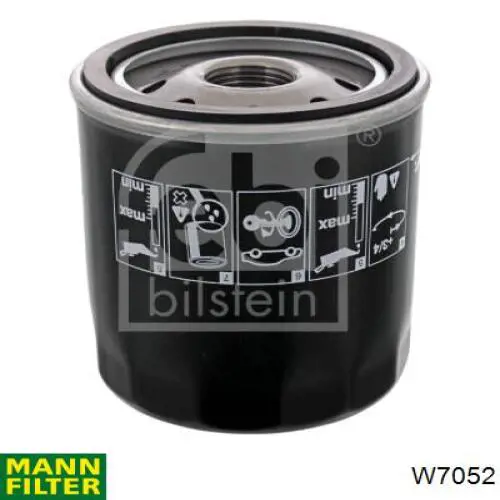 Масляный фильтр W7052 Mann-Filter