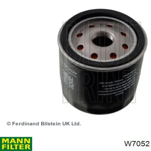 W7052 Mann-Filter Масляный фильтр двигателя