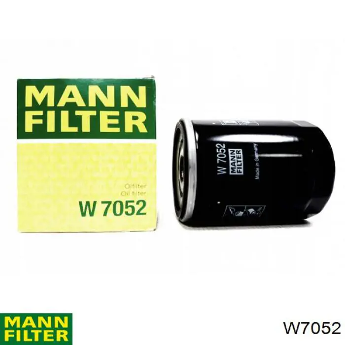 Filtro de aceite W7052 Mann-Filter