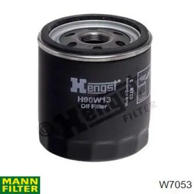 Фильтр очистки масла центробежный Mann-Filter W7053 цена, от 5.77 USD