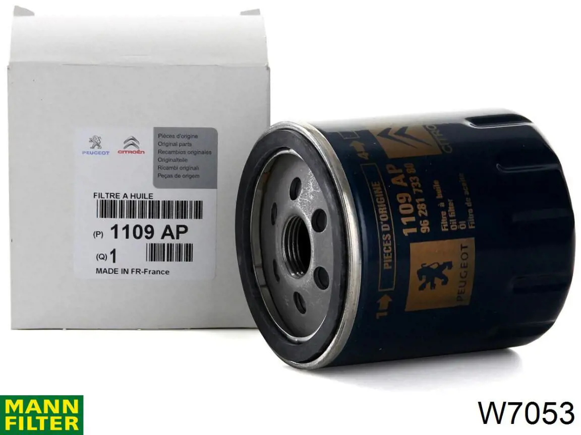 Купить W7053 Mann-Filter Фильтр центробежный очистки масла