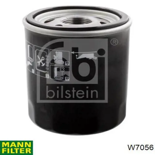 Filtro de aceite W7056 Mann-Filter