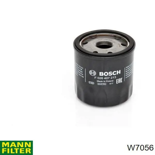 W7056 Mann-Filter Масляный фильтр двигателя