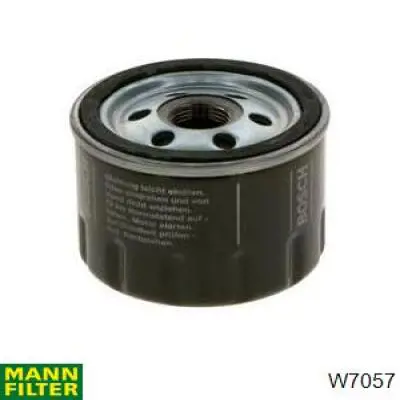 Filtro de aceite W7057 Mann-Filter