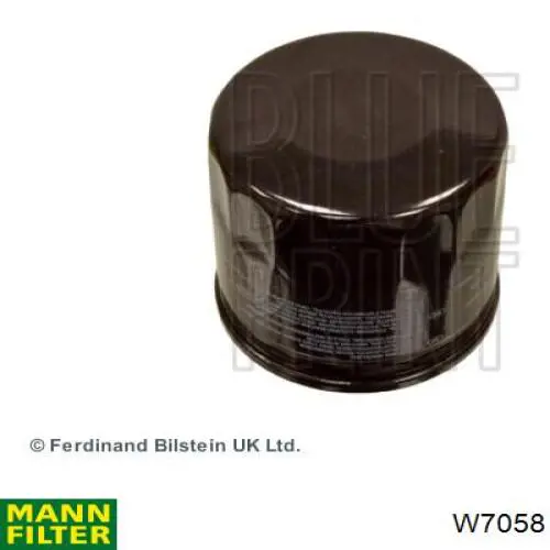 Фильтр очистки масла центробежный Mann-Filter W7058 цена, от 6.37 USD