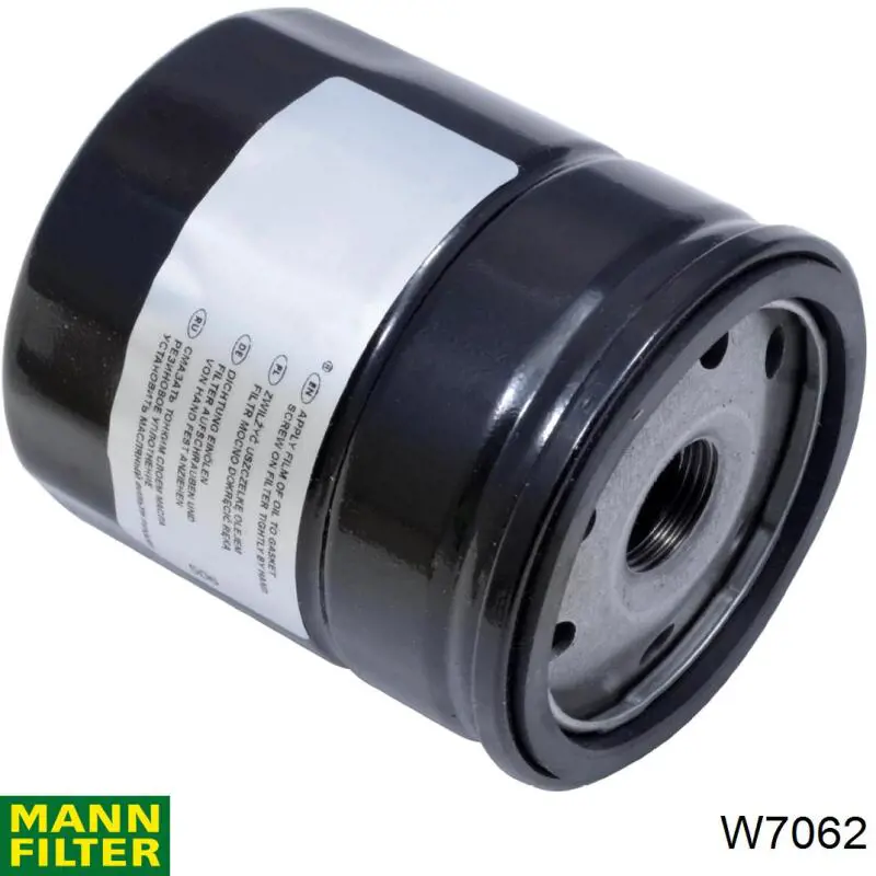 W7062 Mann-Filter Масляный фильтр двигателя