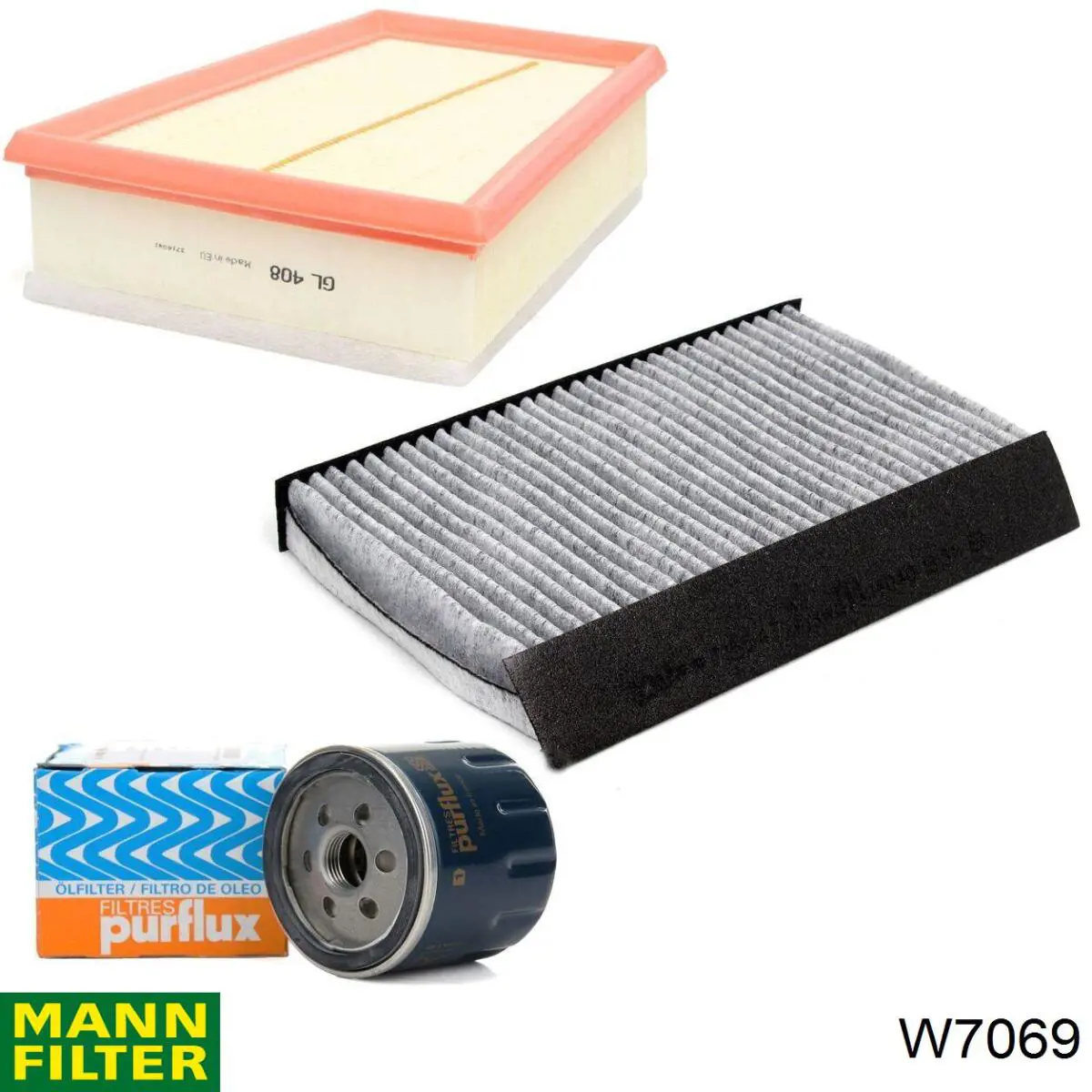 Фильтр очистки масла центробежный Mann-Filter W7069 цена, от 6.89 USD