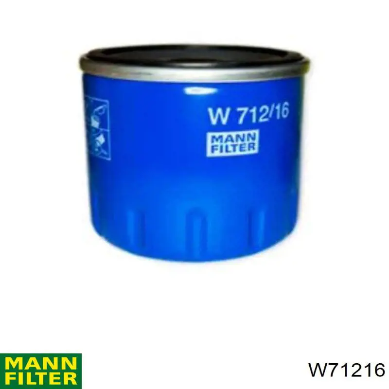 W71216 Mann-Filter масляный фильтр
