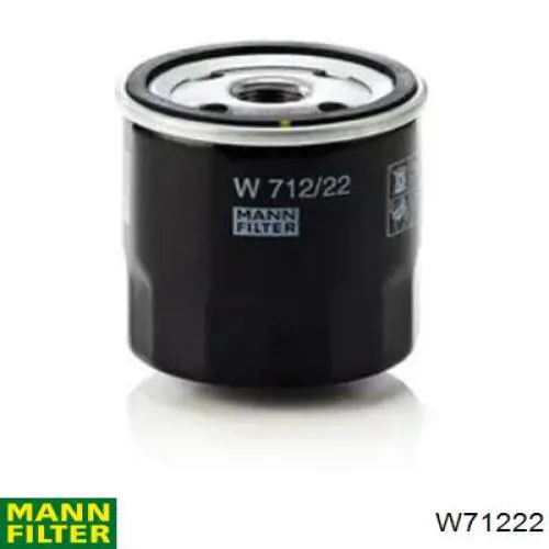 W71222 Mann-Filter масляный фильтр