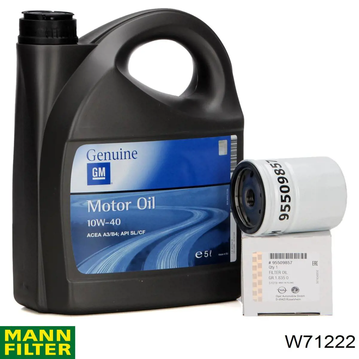 Купить W71222 Mann-Filter Корпус масляного фильтра