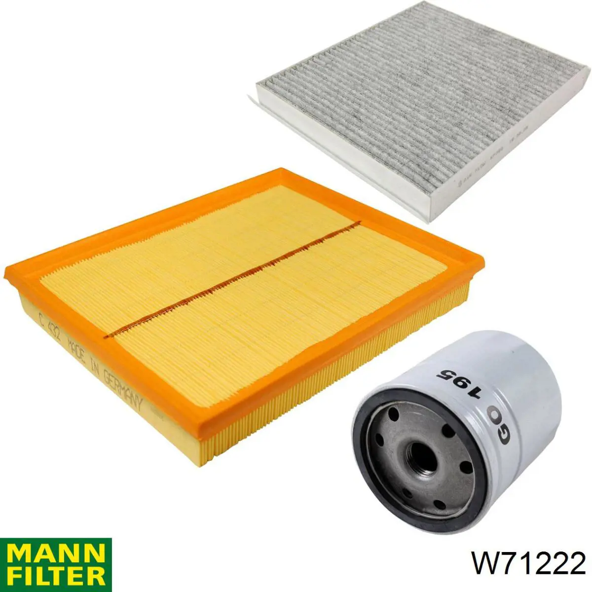 Корпус масляного фильтра W71222 Mann-Filter