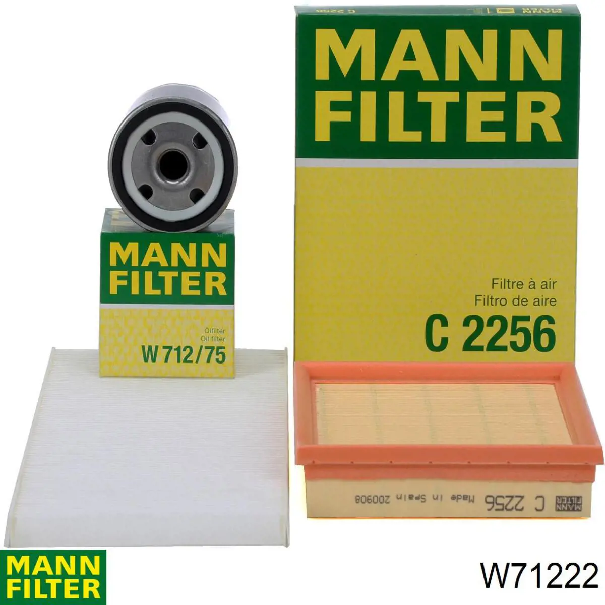 Корпус масляного фильтра W71222 Mann-Filter