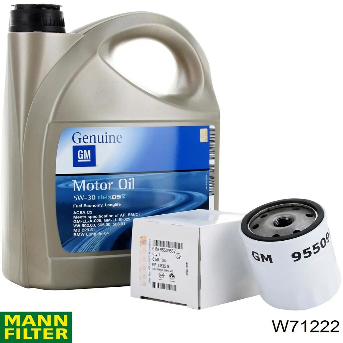  Корпус масляного фильтра Mann-Filter W71222