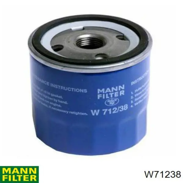 W71238 Mann-Filter масляный фильтр