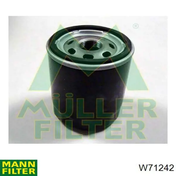 Купить W71242 Mann-Filter Фильтр центробежный очистки масла