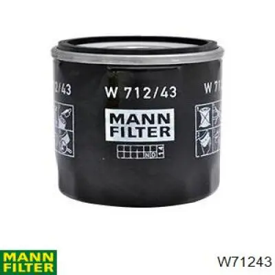 W71243 Mann-Filter масляный фильтр