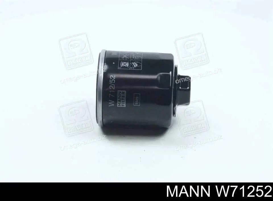 W71252 Mann-Filter масляный фильтр