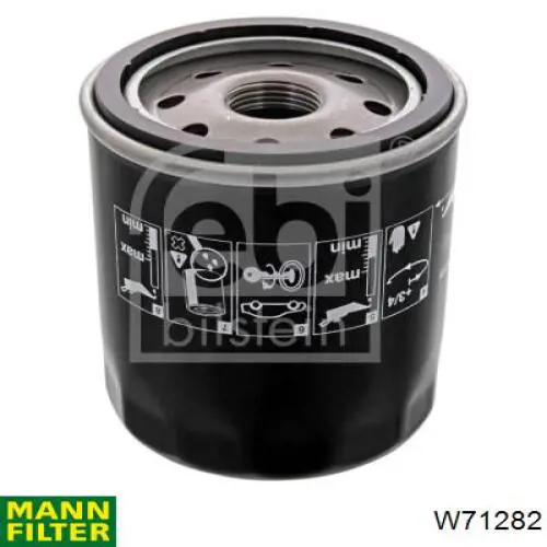 Фильтр очистки масла центробежный Mann-Filter W71282 цена, от 9.85 USD