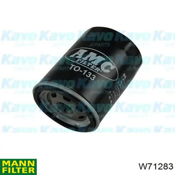 Filtro de aceite W71283 Mann-Filter