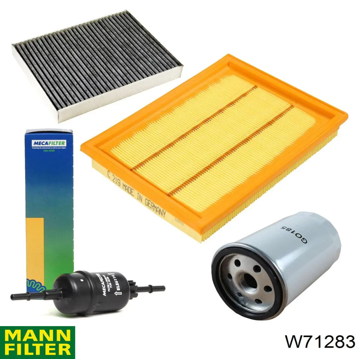 Купить W71283 Mann-Filter Фильтр центробежный очистки масла