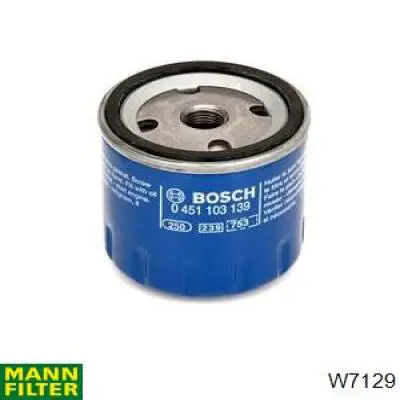 W7129 Mann-Filter масляный фильтр