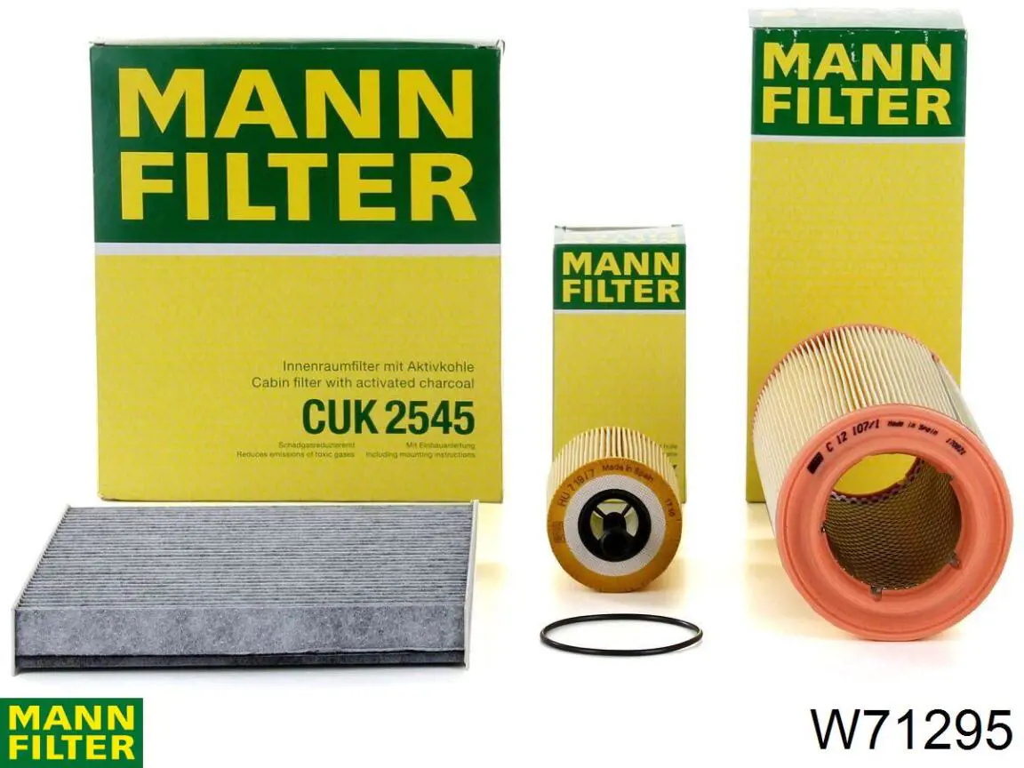 Масляный фильтр W71295 Mann-Filter