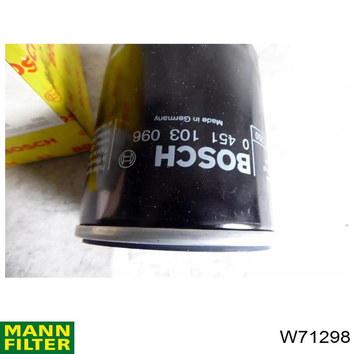 Купить W71298 Mann-Filter Фильтр центробежный очистки масла